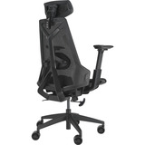 ASUS ROG Destrier Core Silla para videojuegos universal Asiento acolchado Negro, Asientos de juego negro, Silla para videojuegos universal, 150 kg, Asiento acolchado, Respaldo de malla, 165 cm, 185 cm