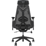 ASUS ROG Destrier Core Silla para videojuegos universal Asiento acolchado Negro, Asientos de juego negro, Silla para videojuegos universal, 150 kg, Asiento acolchado, Respaldo de malla, 165 cm, 185 cm