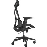 ASUS ROG Destrier Core Silla para videojuegos universal Asiento acolchado Negro, Asientos de juego negro, Silla para videojuegos universal, 150 kg, Asiento acolchado, Respaldo de malla, 165 cm, 185 cm