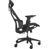 ASUS ROG Destrier Core Silla para videojuegos universal Asiento acolchado Negro, Asientos de juego negro, Silla para videojuegos universal, 150 kg, Asiento acolchado, Respaldo de malla, 165 cm, 185 cm