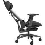 ASUS ROG Destrier Ergo Asiento de malla Respaldo de rejilla, Asientos de juego negro/Gris, Asiento de malla, Respaldo de rejilla, Negro, Gris, Aluminio, Negro