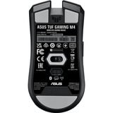 ASUS TUF Gaming M4 Wireless ratón Juego mano derecha RF Wireless + Bluetooth Óptico 12000 DPI, Ratones para gaming negro, mano derecha, Óptico, RF Wireless + Bluetooth, 12000 DPI, Negro