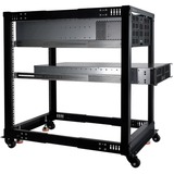 Alphacool Rack de servidor de marco abierto ES 19", Rack, caja de servidor negro