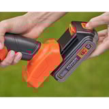 BLACK+DECKER Tijeras de césped y setos a batería BCSS18D1, 18 Voltios, Podadora naranja