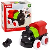 BRIO Tren Push & Go con vapor, Vehículo de juguete 