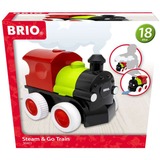 BRIO Tren Push & Go con vapor, Vehículo de juguete 