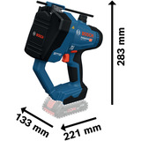 Bosch Cortatubos de rosca a batería GGC 18V-12 Professional solo, 18Volt, Tijera eléctrica azul/Negro