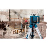 Bosch GRL 400 H Nivel giratorio 400 m 635 nm (< 1 mW), Láser rotativo azul, 400 m, 0,08 mm/m, 5°, 600 RPM, Rojo, 635 nm (< 1 mW)