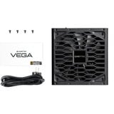 Chieftec Vega PPG-850-S Watt unidad de fuente de alimentación 850 W 20+4 pin ATX ATX Negro, Fuente de alimentación de PC negro, 850 W, 100 - 240 V, Sobreintensidad, Sobretensión, Sobrevoltaje, Sobrecalentamiento, Cortocircuito, Surge & inrush..., 20+4 pin ATX, 60 cm, 400 mm