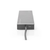 Digitus Concentrador para oficina USB 3.0, 7 puertos, Hub USB 7 puertos, USB 3.2 Gen 1 (3.1 Gen 1) Type-A, USB 3.2 Gen 1 (3.1 Gen 1) Type-A, 5000 Mbit/s, Gris, Aluminio, 1 m