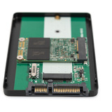 Digitus Marco de montaje para disco duro de 2,5", Caja de unidades negro