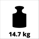 EINHELL TC-DH 43 Negro, Rojo 1600 W, Martillo de demolición rojo/Negro, Negro, Rojo, 43 J, 1800 IPM, Corriente alterna, 1600 W, 230 V