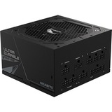 GIGABYTE GP-UD850GM PG5 unidad de fuente de alimentación 850 W 20+4 pin ATX ATX Negro, Fuente de alimentación de PC negro, 850 W, 100 - 240 V, 50 - 60 Hz, 12 - 6 A, 6 A, 12 A