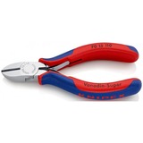 KNIPEX 70 15 110, Alicates de corte rojo/Azul