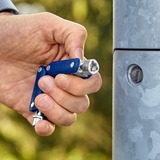 KNIPEX Llave para armarios de conmutación "DoubleJoint", Llave de tubo azul/Rojo