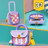 LEGO Creator 3-en-1 Bolso de moda con compartimento de almacenamiento, Juegos de construcción 