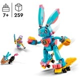 LEGO Izzie y el Conejo Bunchu, Juegos de construcción Juego de construcción, 7 año(s), Plástico, 259 pieza(s), 277 g