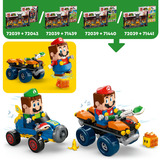LEGO Super Mario Mario Kart™ – Castillo de Bowser, Juegos de construcción Juego de construcción, 9 año(s), Plástico, 1068 pieza(s), 1,33 kg