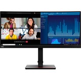 Lenovo ThinkVision P34w-20 pantalla para PC 86,7 cm (34.1") 3440 x 1440 Pixeles Wide Quad HD LED Negro, Monitor LED negro, 86,7 cm (34.1"), 3440 x 1440 Pixeles, Wide Quad HD, LED, 6 ms, Negro