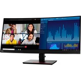 Lenovo ThinkVision P34w-20 pantalla para PC 86,7 cm (34.1") 3440 x 1440 Pixeles Wide Quad HD LED Negro, Monitor LED negro, 86,7 cm (34.1"), 3440 x 1440 Pixeles, Wide Quad HD, LED, 6 ms, Negro
