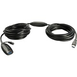 Lindy 43099 cable USB USB 3.2 Gen 1 (3.1 Gen 1) 15 m USB A Negro, Cable alargador negro, 15 m, USB A, USB A, USB 3.2 Gen 1 (3.1 Gen 1), 5 Gbit/s, Negro