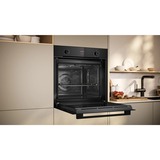 Neff B1CCC0AK3 + T18SDH9L0 sets de electrodoméstico de cocina Cerámico Horno eléctrico, Juego para horno negro/Acero fino, Cerámico, 4 zona(s), Vidrio y cerámica, Negro, Tocar, 79,5 cm