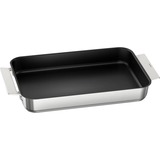 Neff Z9401FF0 bandeja de horno Rectangular Metal, Pan acero fino/Negro, Rectangular, Metal, Acero inoxidable