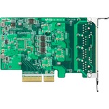 QNAP QXG-2G4T-I225 adaptador y tarjeta de red Interno Ethernet 2500 Mbit/s Interno, Alámbrico, PCI Express, Ethernet, 2500 Mbit/s