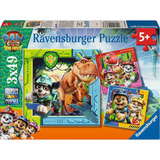 Puzzle infantil Paw Patrol 3 Dino Movie