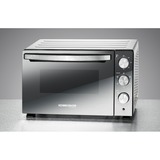 Rommelsbacher BGS 1500 horno Horno eléctrico 30 L 1500 W Negro, Plata, Mini horno plateado/Negro, Pequeño, Horno eléctrico, 30 L, 1500 W, 30 L, 230 °C