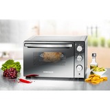 Rommelsbacher BGS 1500 horno Horno eléctrico 30 L 1500 W Negro, Plata, Mini horno plateado/Negro, Pequeño, Horno eléctrico, 30 L, 1500 W, 30 L, 230 °C