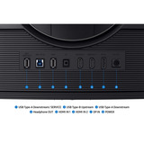 Samsung G75F pantalla para PC 101,6 cm (40") 5120 x 2160 Pixeles WUHD LCD Negro, Monitor de gaming negro, 101,6 cm (40"), 5120 x 2160 Pixeles, WUHD, LCD, 1 ms, Negro