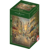 Schmidt Spiele Rompecabezas de madera Thomas Kinkade Studios: París pintoresco, Puzzle 