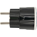 Shelly Plug S Gen3 MTR, Toma de corriente con interruptor negro