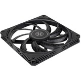 SilverStone Air Slimmer 140, Ventilador negro