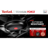 Tefal Sartén Titanium Force, Ø 24cm, Pan negro