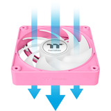 Thermaltake CT120 EX ARGB Sync PC Cooling Fan Pink, Ventilador rosa neón