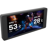 Thermaltake Kit de pantalla LCD de 6 pulgadas negro