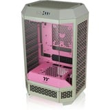 Thermaltake The Tower 300, Cajas de torre verde claro/Rosa