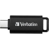 Verbatim Store 'n' Go unidad flash USB 32 GB USB Tipo C 3.2 Gen 1 (3.1 Gen 1) Negro, Lápiz USB negro/Gris, 32 GB, USB Tipo C, 3.2 Gen 1 (3.1 Gen 1), Deslizar, 4 g, Negro