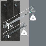 Wera Juego de llaves combinadas con trinquete 6007 Joker Imperial 8, 8 piezas, Llave de tuercas 
