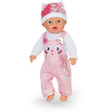 ZAPF Creation BABY born Onesie with Hat 43cm, Accesorios para muñecas BABY born Onesie with Hat 43cm, Juego de ropita para muñeca, 3 año(s)