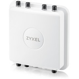 Zyxel WAX655E 4800 Mbit/s Blanco Energía sobre Ethernet (PoE), Punto de acceso blanco, 2,4 GHz, 5 GHz, 4800 Mbit/s, WEP, WPA2, WPA2-PSK, WPA3, 1000,2500 Mbit/s