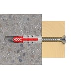 fischer 570548, DuoPower 6x30, Pasador gris claro/Rojo