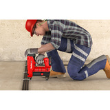 fischer Herramienta de empuje de pernos a batería FXC85 Solo, Nagler rojo/Negro