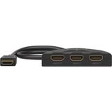 goobay Conmutador HDMI 3 a 1 (4K @ 60Hz) negro