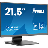 iiyama ProLite T2252MSC-B2AG, Monitor LED negro (mate)