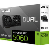 ASUS GeForce RTX 5060 DUAL OC EVO Edition 8GB, Tarjeta gráfica negro