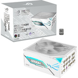 ASUS ROG Thor 1200W Platinum III White Edition (ROG Equalizer), Fuente de alimentación de PC negro, 1200 W, 100 - 240 V, Activo, 125 W, 1200 W, 125 W