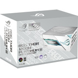 ASUS ROG Thor 1200W Platinum III White Edition (ROG Equalizer), Fuente de alimentación de PC negro, 1200 W, 100 - 240 V, Activo, 125 W, 1200 W, 125 W